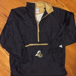 Purdue pullover rain jacket